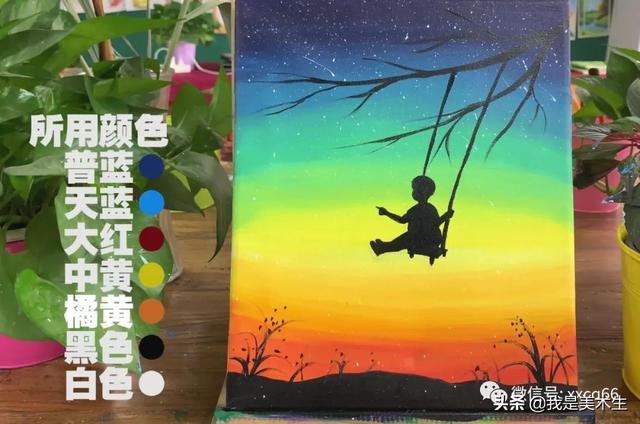 油画教程简单的星空画入门_http://www.zhaochafa.com_信息发布_第1张