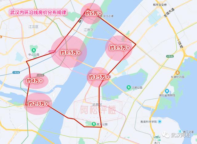 武汉各板块房价金字塔_http://www.zhaochafa.com_信息发布_第1张